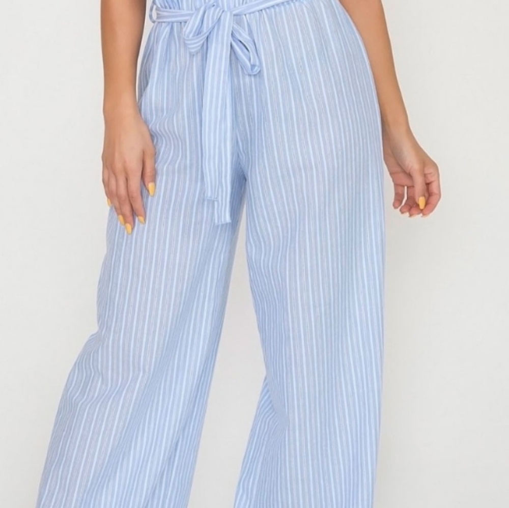 1 Day Sale • 🆕️Striped Blue Two Piece Set - Picture 3 of 3